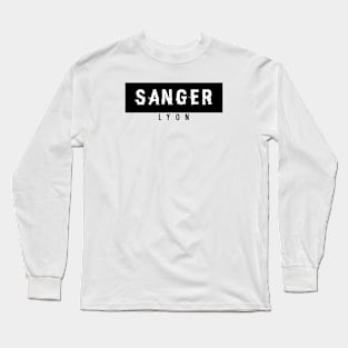 SangerLyon Carré noir Long Sleeve T-Shirt